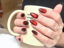 ウェーブネイルサロン'('Wave Nail salon)/持ち込みデザイン/フィルイン