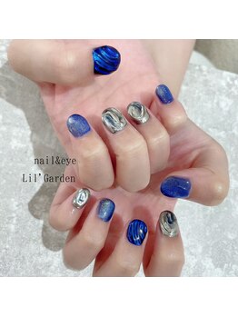 リルガーデン 新宿南口(Lil' Garden)/ブルーネイル×ミラー