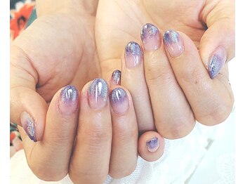 爪ソウシャイン(爪 SO SHINE)/グラデユニコーン☆