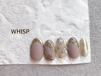 ウィスプ(WHISP)/キルティングミラーネイル春秋