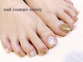 きらきらフットネイル☆