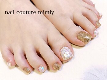 ミミィー(mimiy)/きらきらフットネイル☆