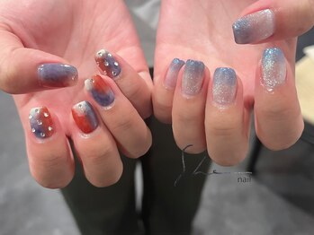 シー(SHE)/ちぐはぐネイル