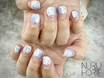 ヌル ネイル 堀江(NURU NAIL HORIE)/空色ニュアンス♪