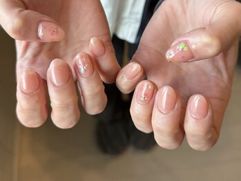 燈乃工房 三重鈴鹿本店(あかりのこうぼう)/桜のホログラムネイル