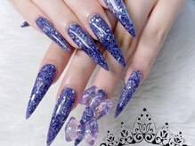 ティアラネイル(TIARA NAIL)/スカルプワンカラー¥10000