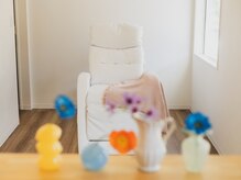 イト アイデザイン(ito.eye design)の雰囲気（ふかふかのリクライニングチェア）