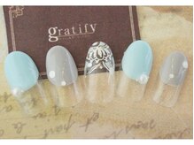 グラティフィー なかもず店(gratify)/デザインネイルコース¥6380