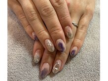 ロータス Lotus/立体ニュアンスネイル