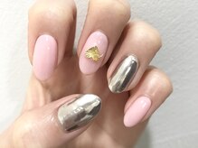 クォーターリゾートネイル(QUARTER RESORT nail)/メタリックネイル☆