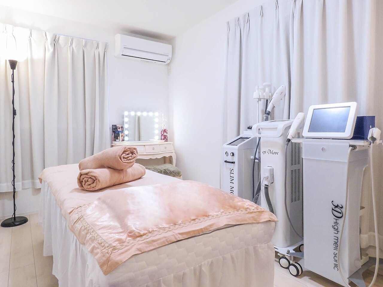 痩身、美顔、脱毛ベッド、 痩身、美顔、脱毛ベッド、