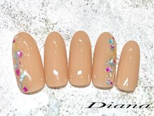 ディアナ ひたちなか高場店(DIANA)/定額ネイル　6600円　B‐039