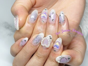 アン ジョーヌドラゴ/【自爪ネイル】ハートネイル