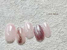 ルークネイル 恵比寿店(LUKE NAIL)/マグネットラインネイル　冬春