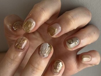 レサブル(lesable)の写真/【design】ニュアンス/シンプルデザインメニュー。重厚感のある仕上がり○お持ち込みアレンジもご対応。