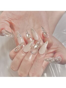 RK nail 中野坂上《フィルイン専門店/韓国ネイル/ワンホン/長さ出し/マグネット》/オーダー90分¥8800+長さ出し