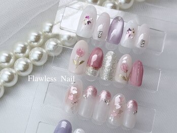 フローレスネイル 新宿店(FlawlessNail)の写真/【何度通ってもオフ代無料☆】2回目からも初回と同価格の料金設定が嬉しい♪アートコース¥7500~♪