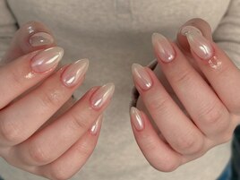 つやピカなミラーネイル