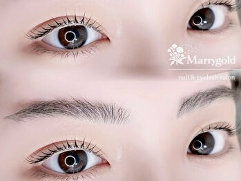 マリーゴールド 府内店(MARRY GOLD)の写真/【美眉スタイリング】左右の高さや形の違いも整えて自分史上最高の目元へ!メイクのしやすさも追求◎
