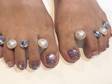 レトネイル レトネイル 大阪梅田(reto nail)/ドット/フットジェル/マグネット