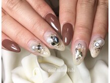 ネイルサロン ビビ(bibi)/秋カラーネイル