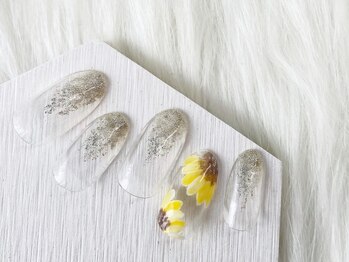 スリー(THREE)/Aug,2020/nail design