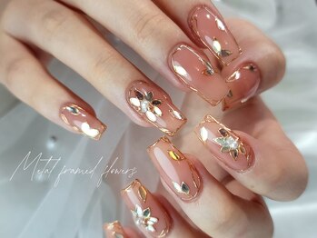 グランドオウジャ(Grand Ouja)/Metal flamed flowers