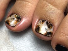 オーラリー ネイル アート メゾン(ORRERY nail art maison)/フット / レオパード