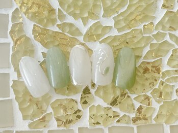 ジプソフィル ネイル 春日部(Gypsophile Nail)/定額ミディアム¥7500