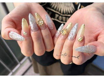 サロンサルート 本店(salon salute)/水面ネイル