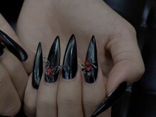 ネイルズバー 新宿店(Nails Bar)/ゴシックブラックネイル