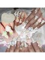 アイネイルズ 四条河原町店(I-nails)&nbsp;パーツの多いスタイル 写真のような感じが得意です！