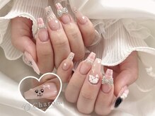 チャロム(Charom)/チェックネイル