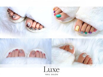 リュクス 千葉店(Luxe)の写真/『可愛い』＆『キレイ』で足先からネイルを楽しむ♪今年の夏は【Luxe】のフットネイルで◎