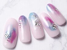 モンスリール 麻布十番(Mon Sourire)/ユニコーン×グラデネイル