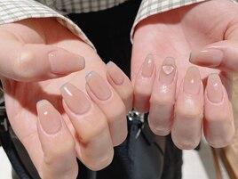 チーク/フレンチネイル