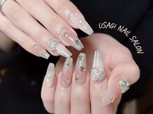 ウサギネイル 新大久保店(usagi nail)/キラキラネイル