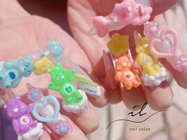 3D×キャラクターネイル