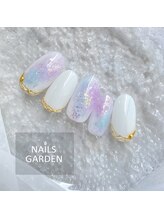 ネイルズガーデン(NAILS GARDEN)/シンプルニュアンスネイル