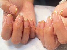 アルネイル(arunail)/ガラスフレンチ