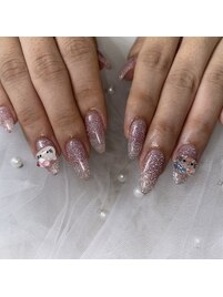 キラキラネイル