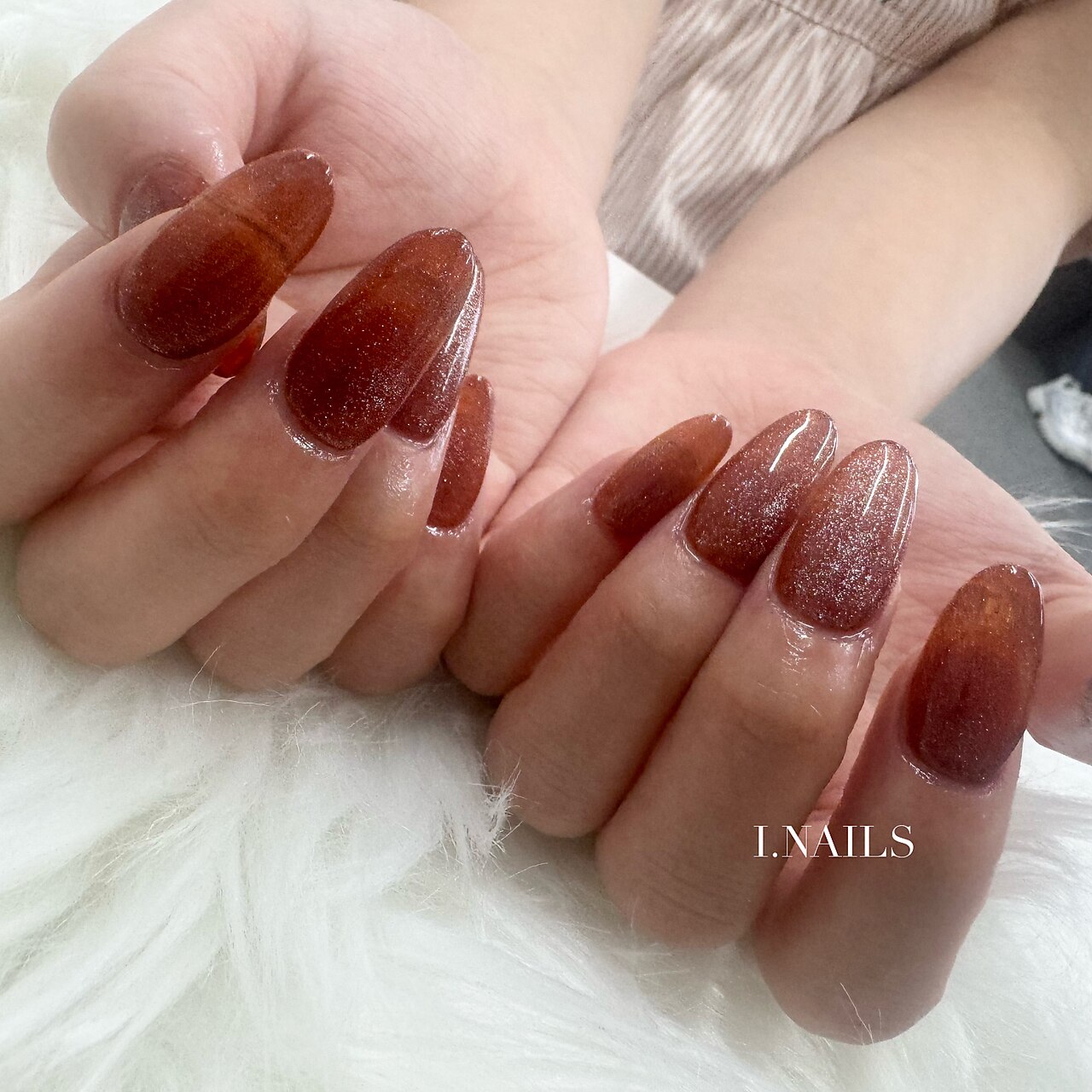 40］ネイルチップ マグネット 秋ネイル フラワー ホログラム