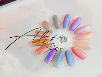 アレットサロン(Alet salon)の写真/様々なマグネットネイルをご用意♪大人気のCLETOマグネットカラーシリーズ/Irieシリーズを完備☆