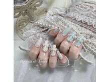 リボン ド ティアラ(Ribbon de Tiara)の雰囲気（◆.+*ーRibbon de Tiaraー.+*◆トレンドの<3ハートネイル☆）