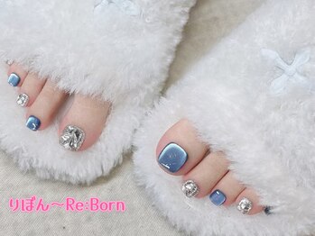 りぼん(Re:Born)/フットマグネット+埋め尽くし