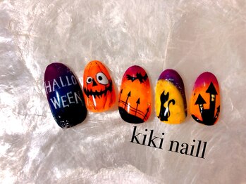 キキネイル 二子玉川(kikinail)/ハロウィンネイル