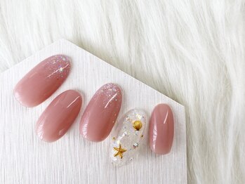 スリー(THREE)/Aug,2020/nail design