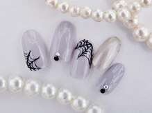ティアリーネイル コレットマーレ店(Tiary Nail)/蜘蛛の巣デザイン