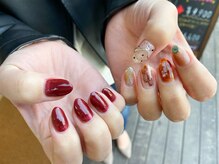 ネイルアルケー(Nail ARCHE)/アシメニュアンスネイル