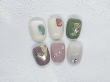 ピンクベリー(PINK BERRY)/フット親指アート